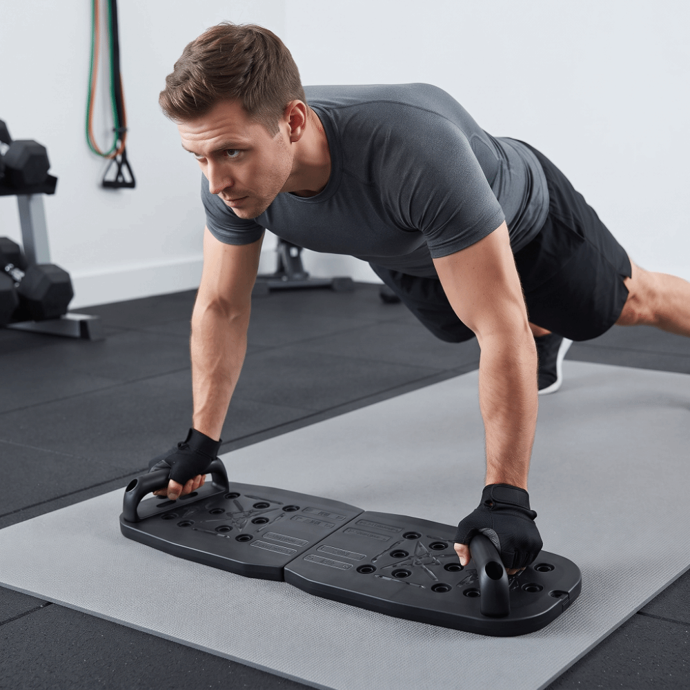 Push Up Board - Kaymaz Yüzme Tahtası, Taşınabilir, Katlanabilir, Karın