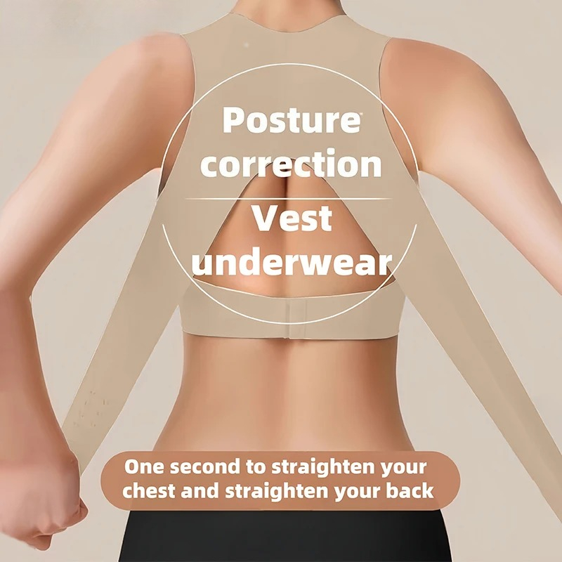 Posture Corrector Back - Kadınlar için Kablosuz Duruş Düzeltici Sütyen,
