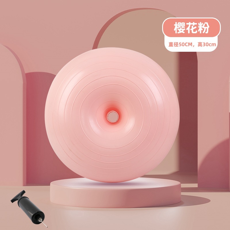 Yoga Fitness Apple - Yeni Pilates Donut Yoga Topu Kalınlaştırılmış