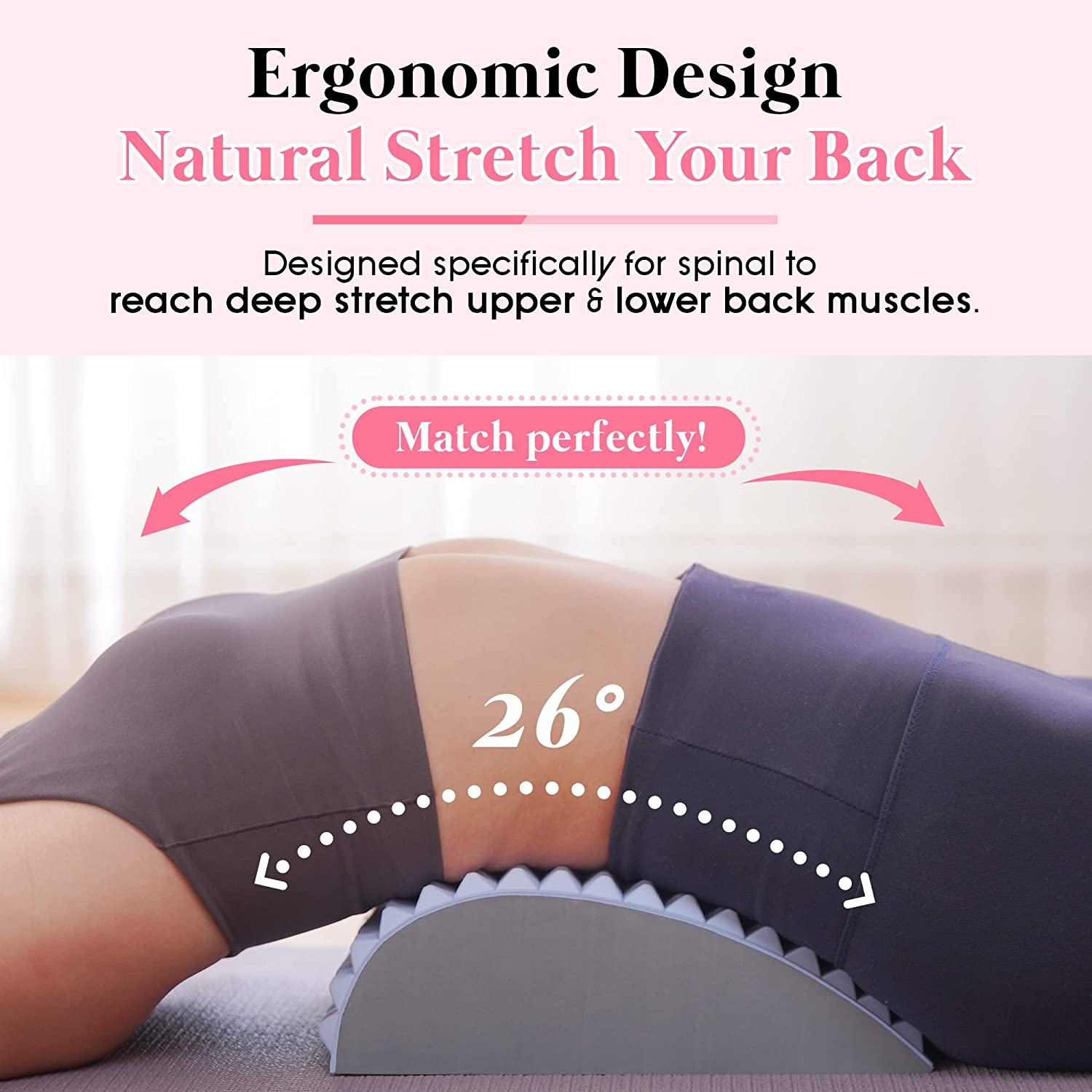 Posture Corrector Back - Bel Ağrısı Giderici Tedavi Sedye Sırt