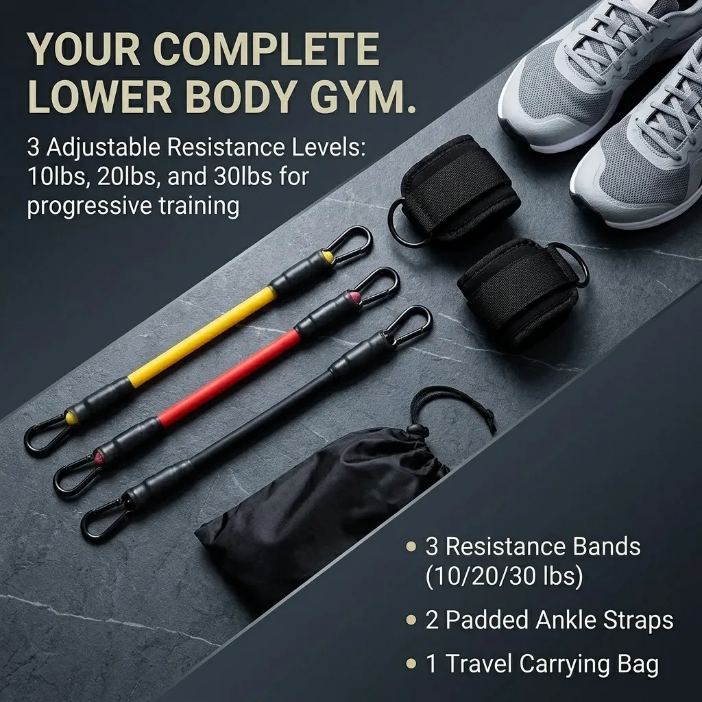 5 Parçalı Ayak Bileği Direnç B - Yoga Fitness Resistance Band incelemesi ve fiyatı
