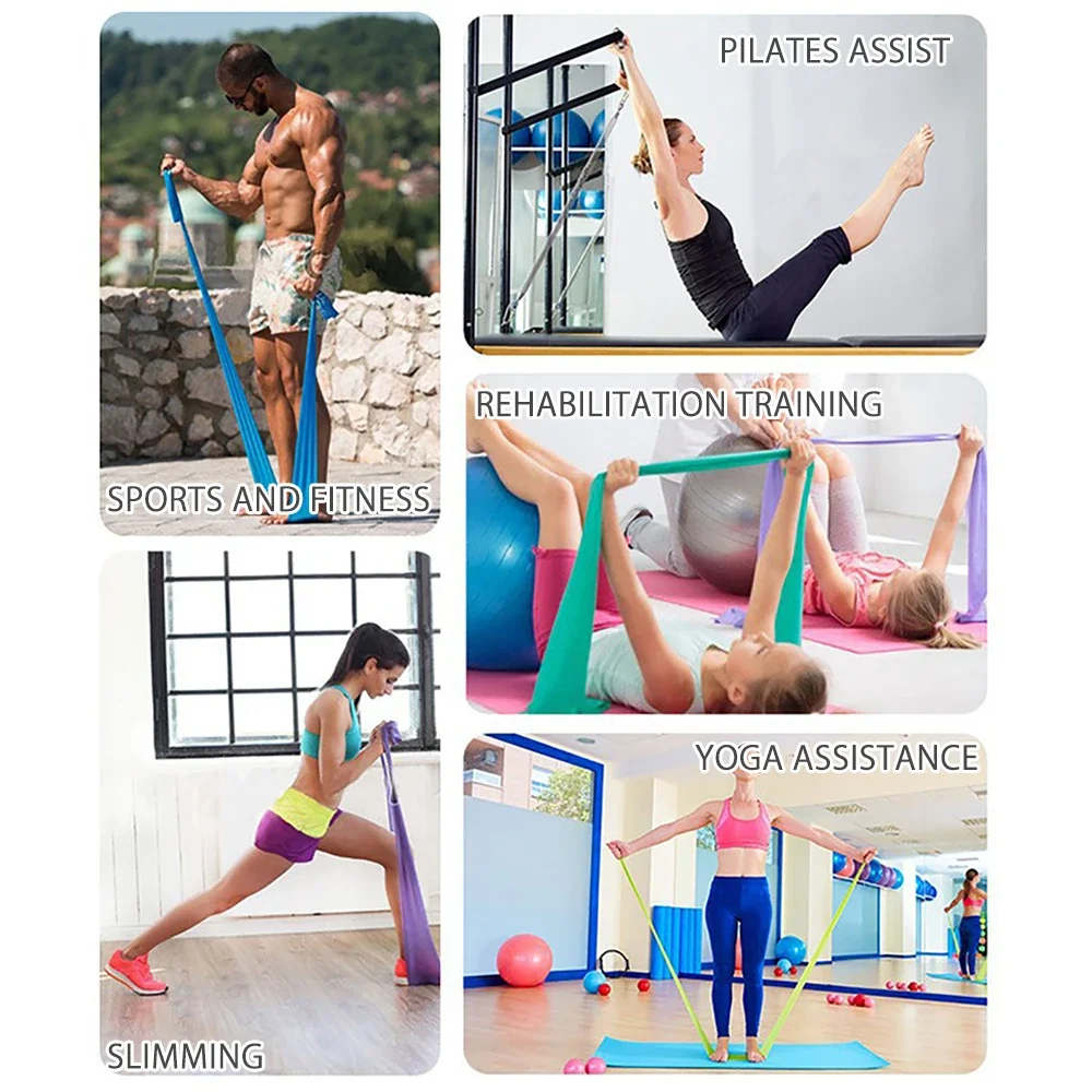 Uzunluk 200cm Yoga Pilates Esn - Yoga Fitness Resistance Band incelemesi ve fiyatı