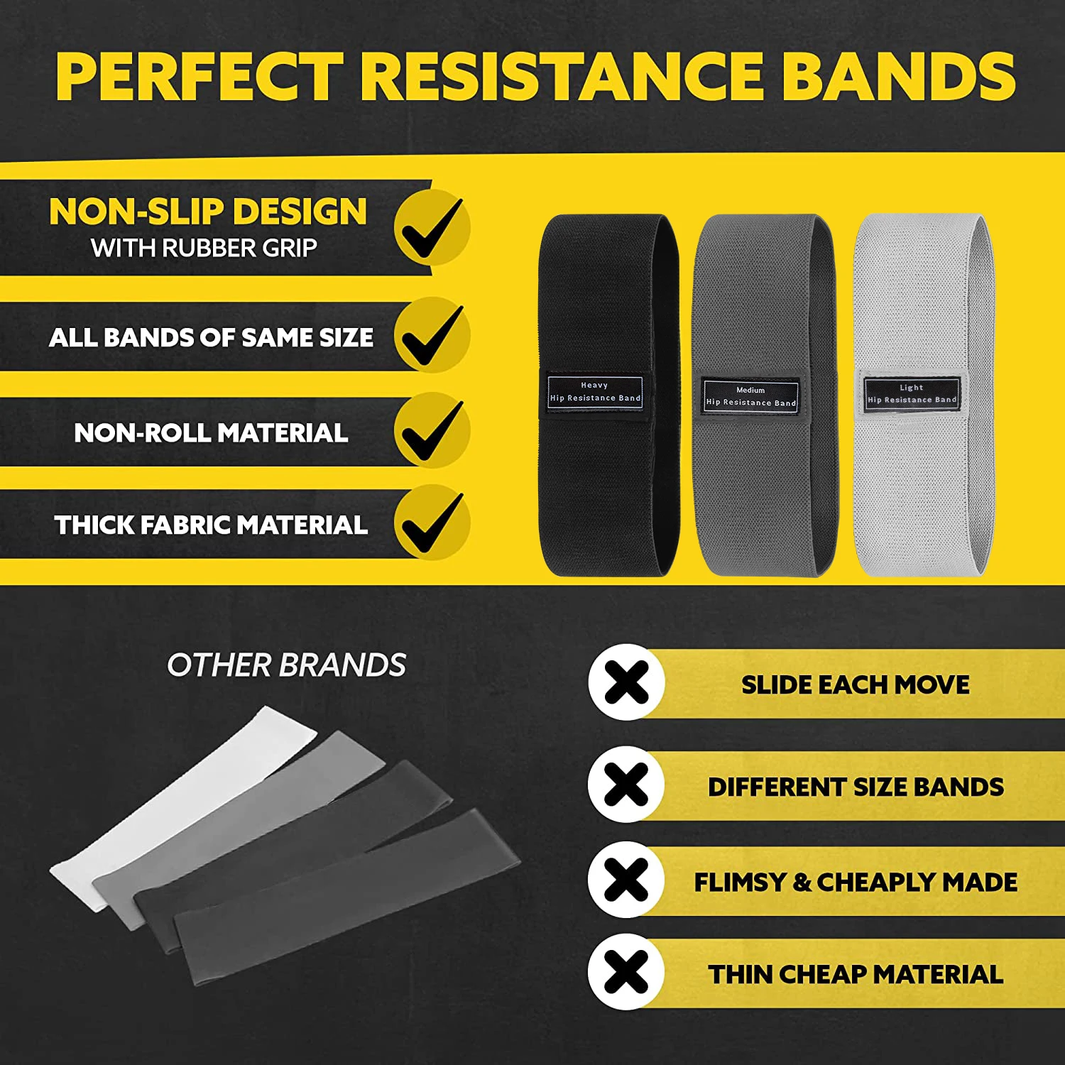 Kumaş Dirençli Kalça Bandı Pop - Yoga Fitness Resistance Band incelemesi ve fiyatı