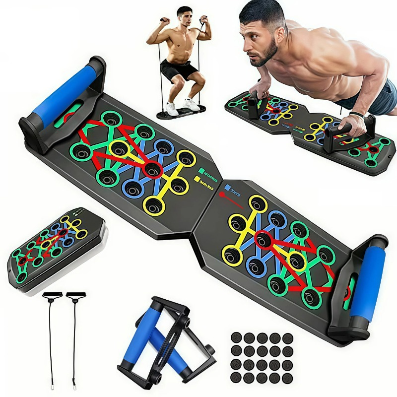 Katlanabilir Direnç Bantlı Şın - Push Up Board incelemesi ve fiyatı