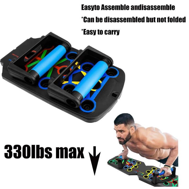 Katlanabilir Direnç Bantlı Şın - Push Up Board incelemesi ve fiyatı